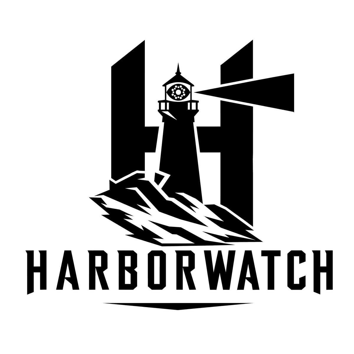 Harborwatch — lighthouse mark with Harborwatch wordmark